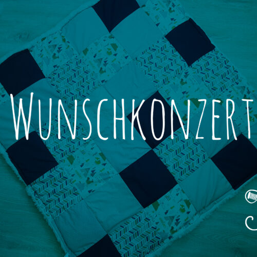 Wendehalstuch | Babytuch | "Sabberbremse" | "Wunschkonzert"