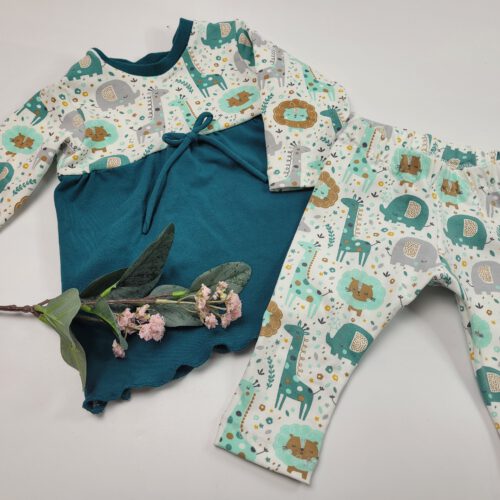 Tunika & Leggins | petrol | Gr 62/68